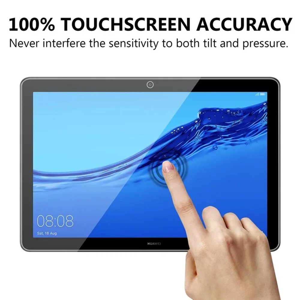 Закаленное стекло 9H для Huawei MediaPad T5 T3 10 9 6 1 Защитная пленка экрана T1 M3 M2 C5 8 0 7 M5 M6 4