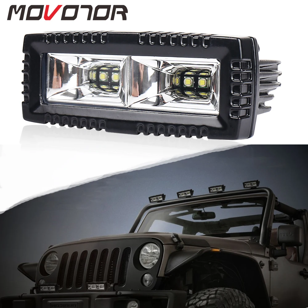 

1 Pcs High Brightness 40W Led Driving Fog Lamp 5 Inch Work Light Flood Led Beam 12V 24V for Tractors Boat 4x4 Truck SUV ATV