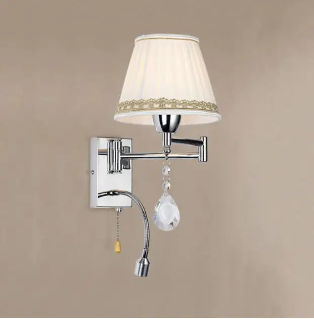 Современный рокер прикроватная настенная лампа Европа спальня исследование