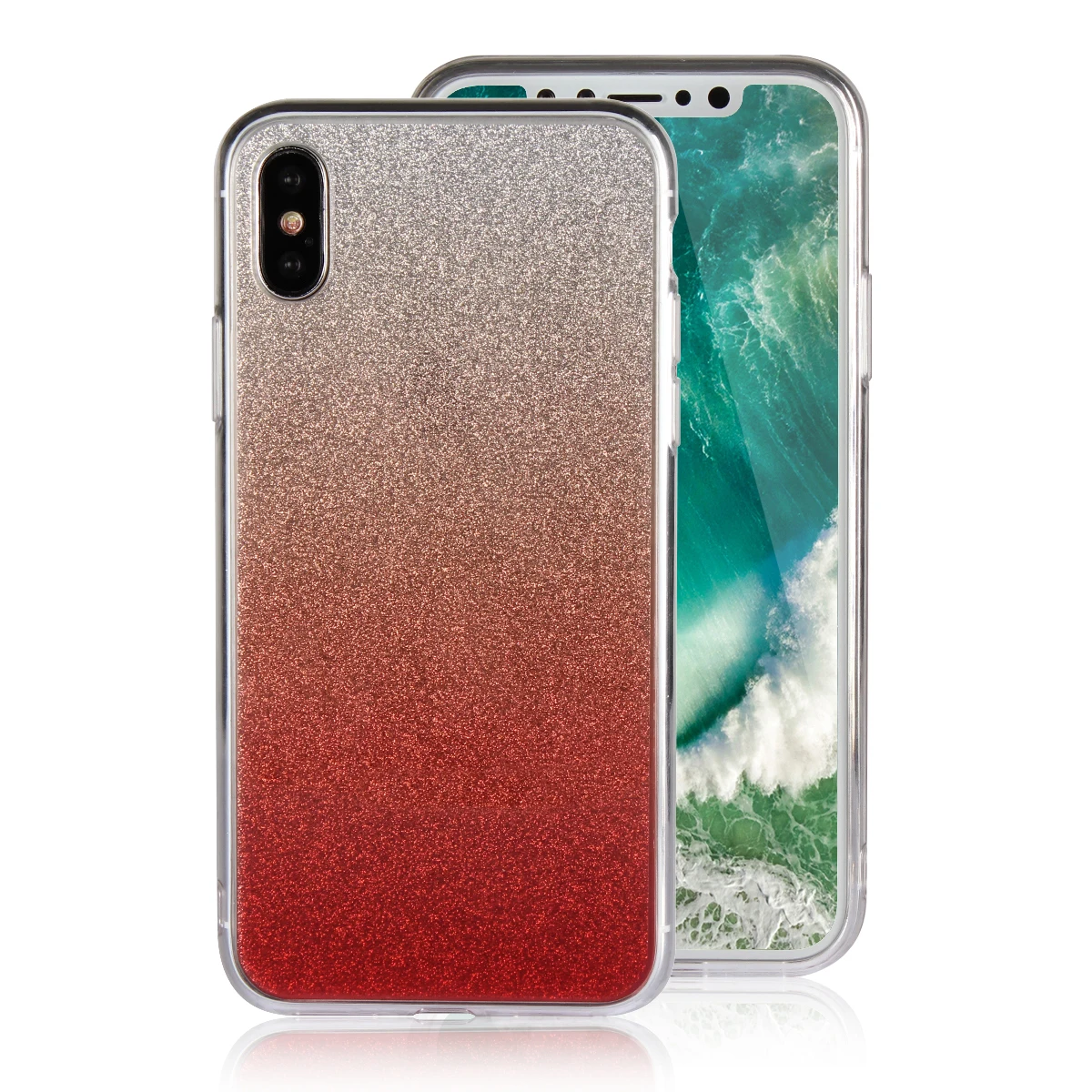 Sailortech для iPhone X/6/7 8 блестящий чехол с блестками мягкий из ТПУ защитный Блестящий