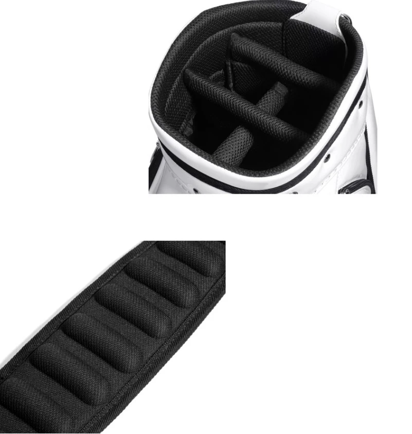 PGM Women Golf Standard Club Bag Crystal PU Waterproof Bags Multi-Functional Aviation Packages Large Capacity Travel Pack QB084