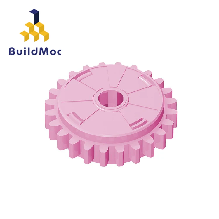 

BuildMOC 76244 2 24 tooth clutch gear brick Technic Changeover Catch For Building Blocks Parts DIY Educational Creative gift