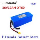 Литий-ионный аккумулятор LiitoKala 36 В, 12 А ч, 10S4P, блок батарей электрического велосипеда, 18650, 500 Вт, 42 в, для мотоциклов Scoote XT60