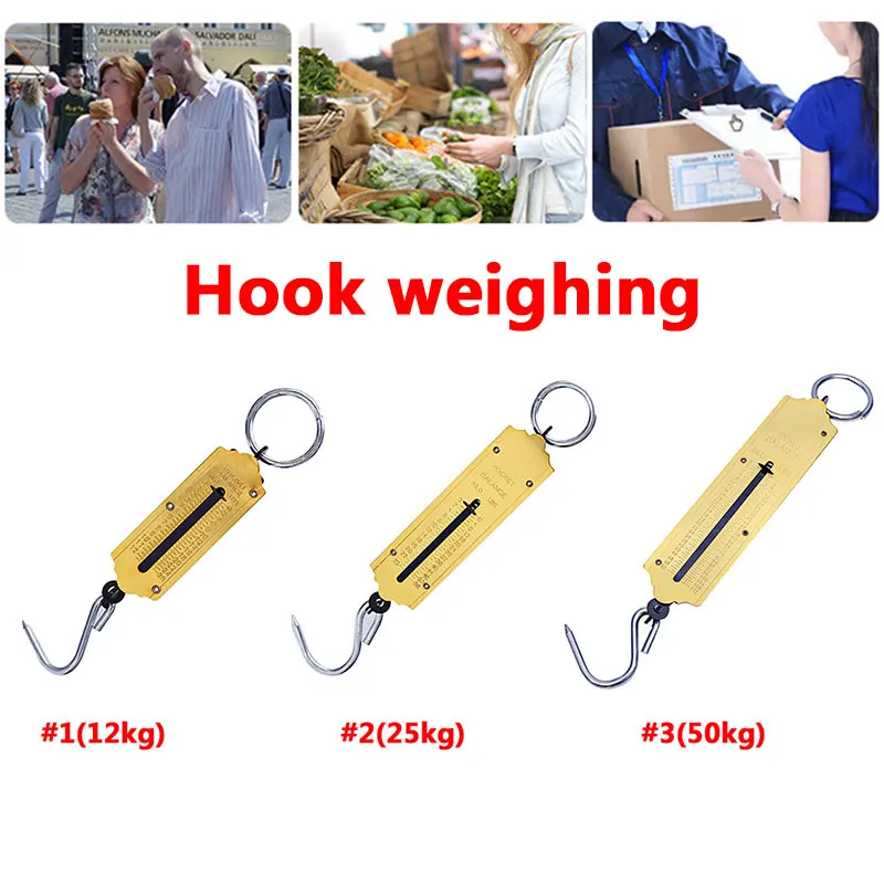 Пружинные механические весы для багажа дорожные домашние точные ручные