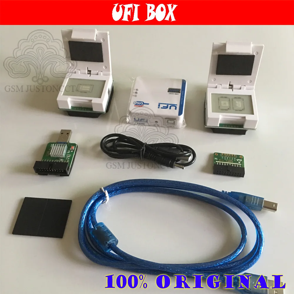 Gsmjustcct UFi Box мощный инструмент для чтения данных пользователя ремонт