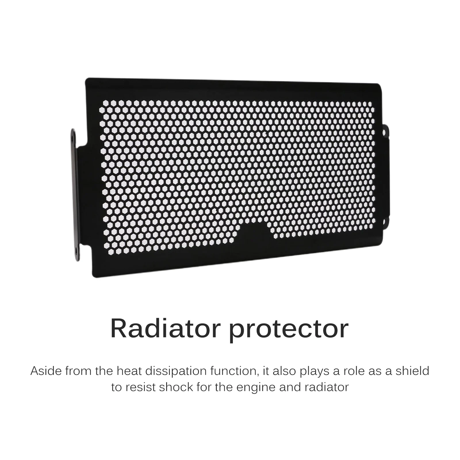 

For Yamaha MT07 2014 2015 2016 2017 2018 Motorcycle Stainless Steel Radiator Grille Protection Cover Protector Guard Accessories