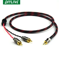 high fidelity canare 3 5mm to 2rca audio cable for pc mobile phone amplifiers with interconnect high quality 3 5 jack to rca cab