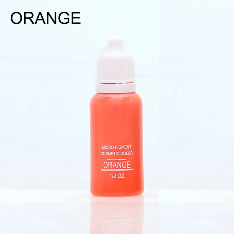 Горячая продажа 23 шт бровей Тату чернила Перманентный макияж Пигмент 15