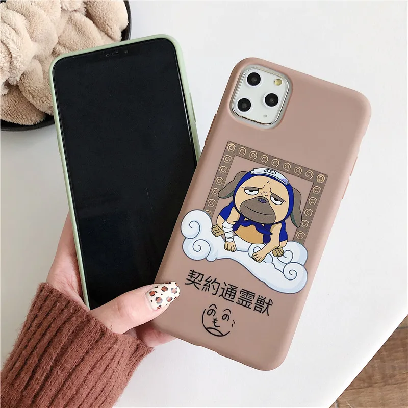 Японский Аниме Манга Мягкий ТПУ силиконовый чехол для телефона iPhone 11 11Pro X 6 6S 7 7Plus 8