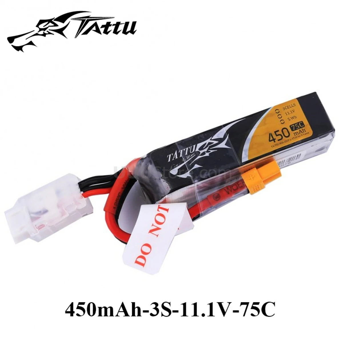 ACE литий-полимерный аккумулятор Tattu 7 4 v 6 450mAh 1s 2s 3s 4s 75C 95C с разъемом XT30 длинные