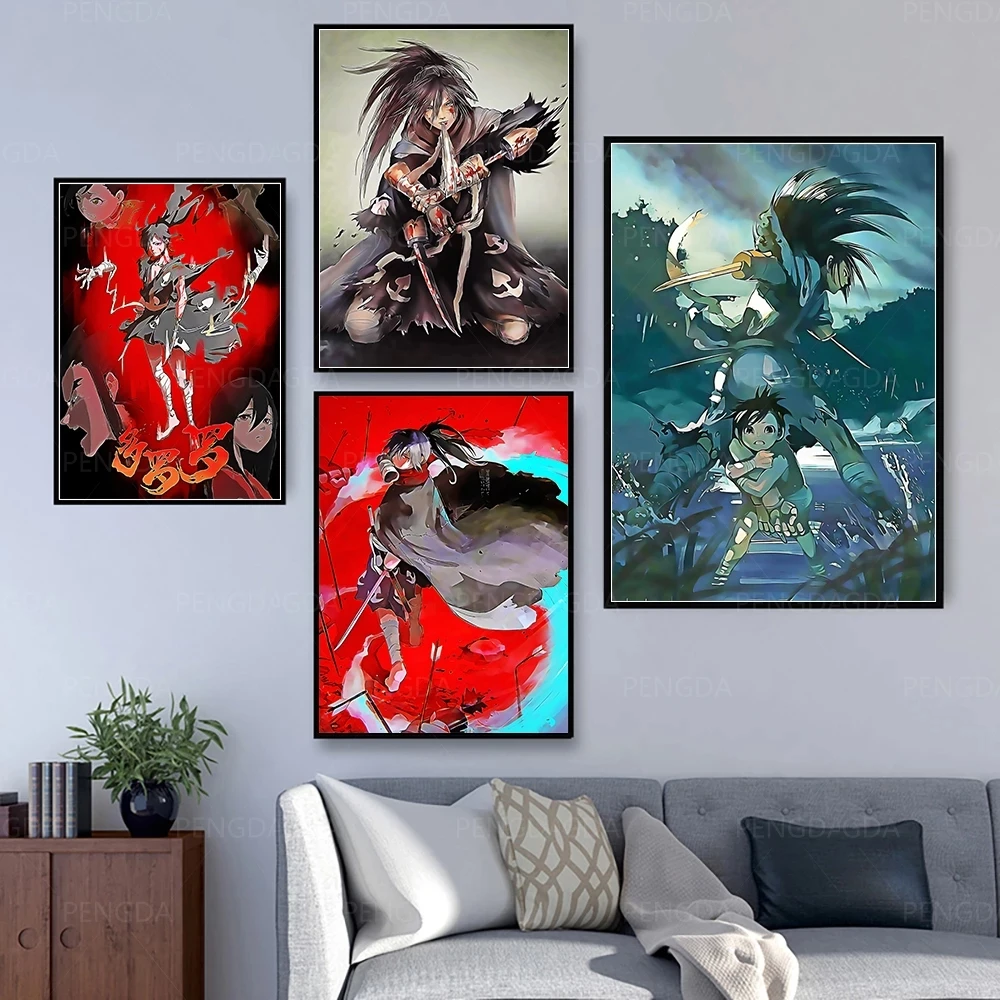 

HD Prints Pictures Dororo Home Decoration Paintings Canvas Japanese Animation Modular Poster For Bedroom Wall Art No Framework