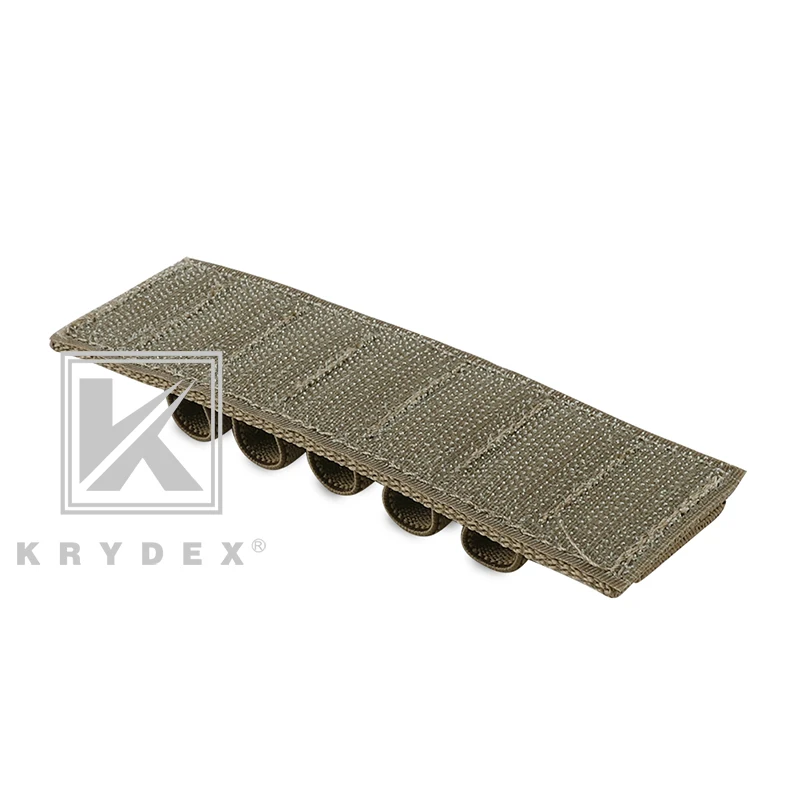 KRYDEX For Chemlight Battery Elastic Storage Holder 5 Holes Shot Shell Tray Pen Hook & Loop Light Stick Elastic Storage Panel images - 6