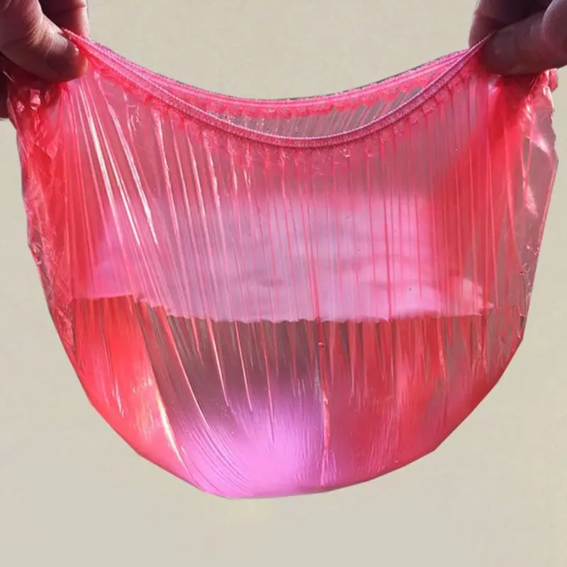 

100 Pcs/Set Disposable Shower Caps Elastic Waterproof Hair Caps for Home Beauty Salon Hotel