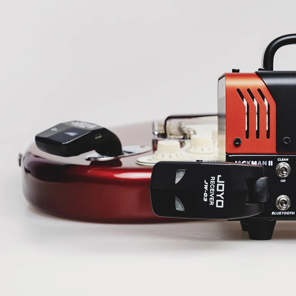 joyo jw 03 digitale drahtlose sender empfänger tragbare 24g elektrische gitarre empfänger für gitarre verstärker teile zubeh