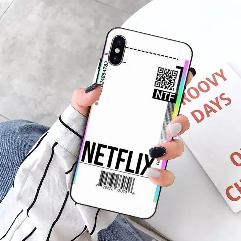 

Fashion ins Flag Bar code Label ticket Phone Cases for iPhone 11 12 pro XS MAX 8 7 6 6S Plus X 5S SE 2020 XR mini