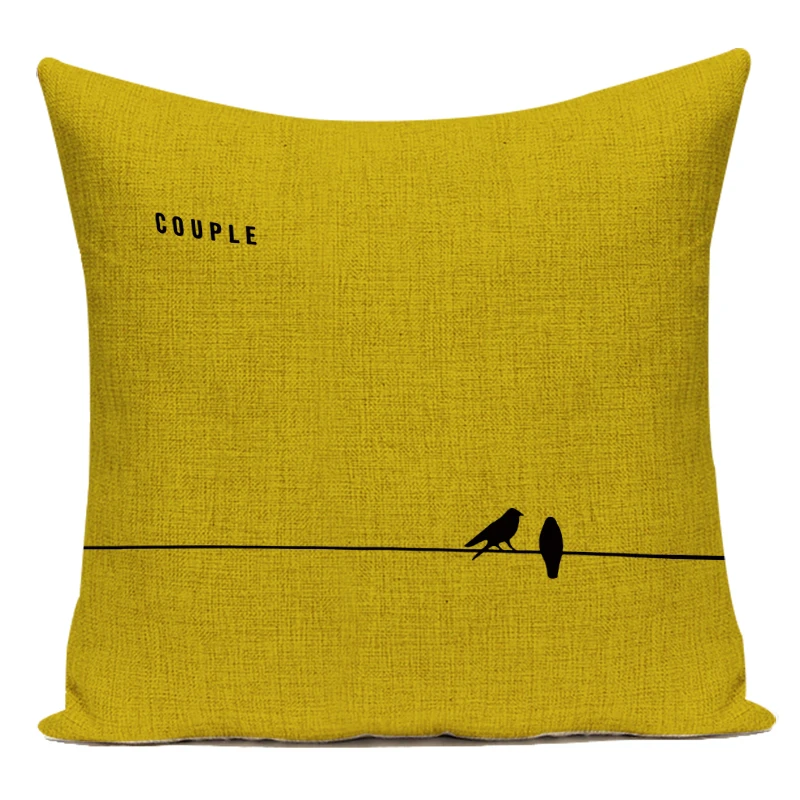 

Чехлы для диванных подушек ZXZXOON, набор из 1 штуки, полиэстер, желтый, геометрический принт