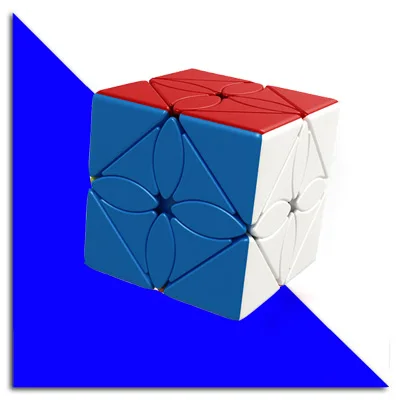 Листья косой куб головоломка особый странные Форма Ivy Cube Волшебные кубики