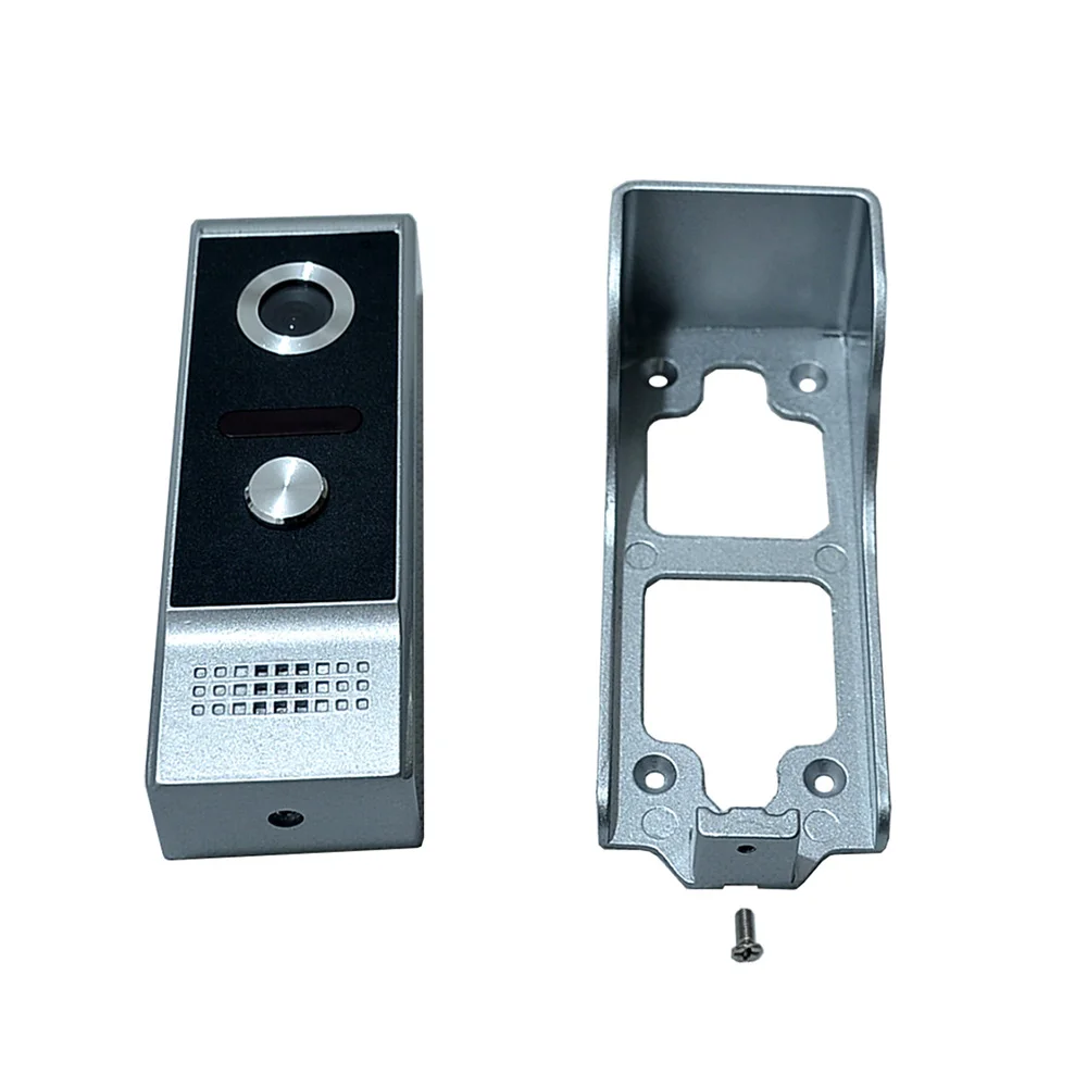 7 inch monitor video door phone intercom system aluminum alloy night vision camera video doorbell visual intercom 3 screen free global shipping