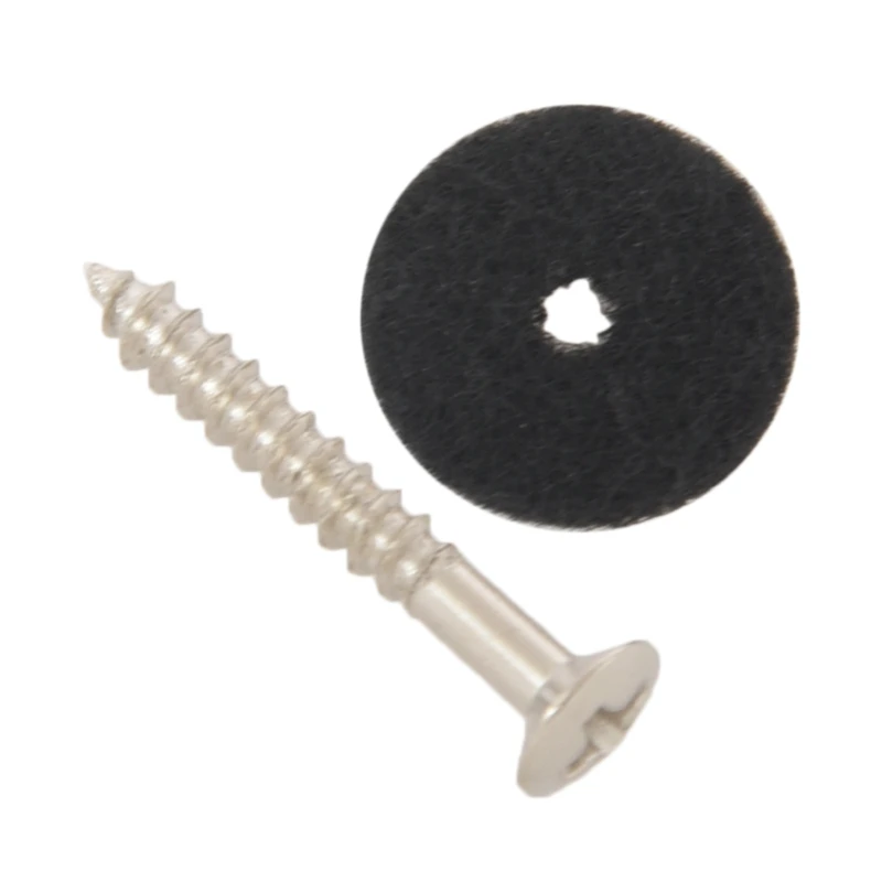 1X хромированная Грибная головная кнопка для мандолиновой гитары и 2 Pack