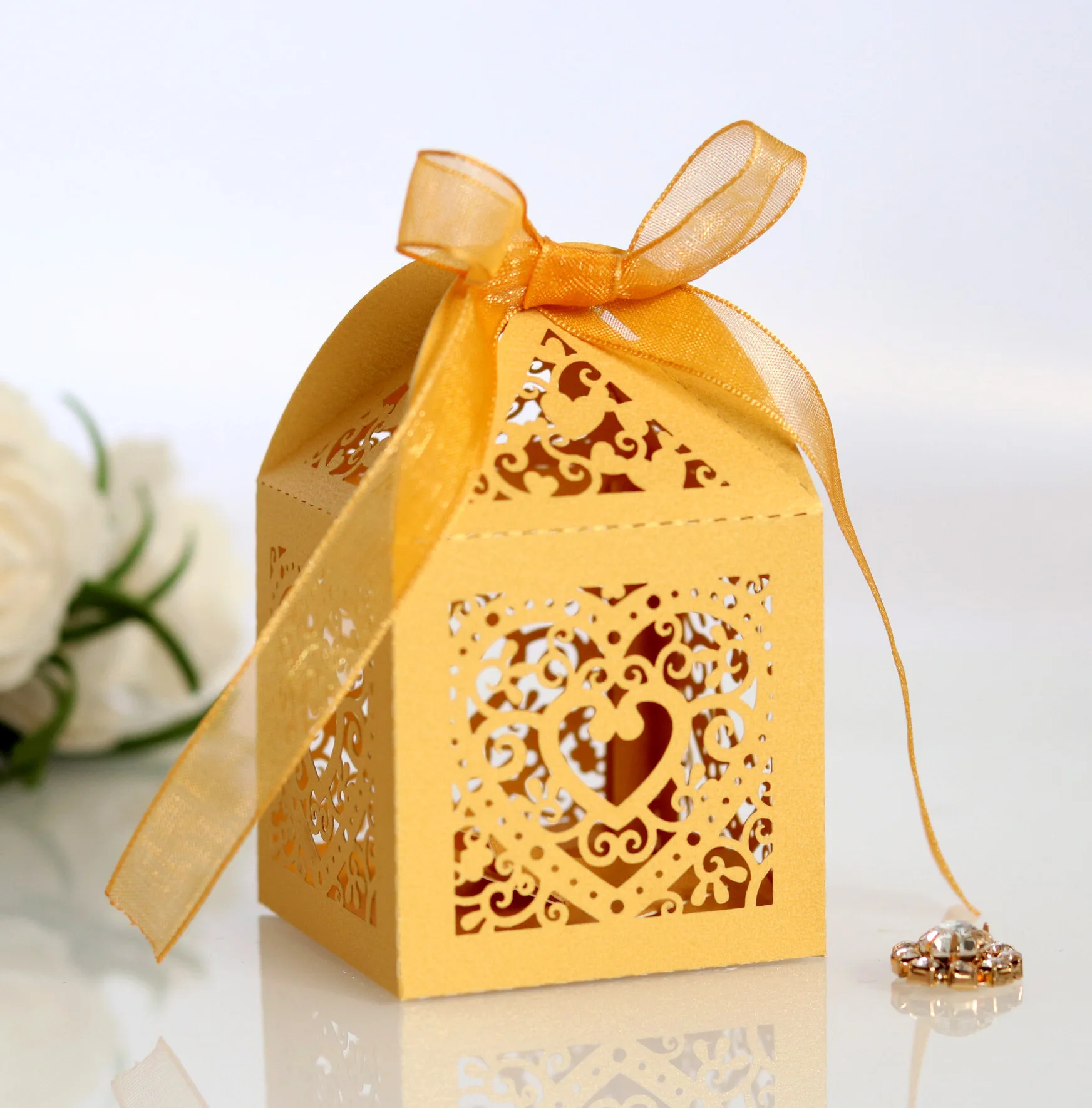 Свадебная Сувенирная Коробка для вечеринки невесты Сладкая Конфета в форме