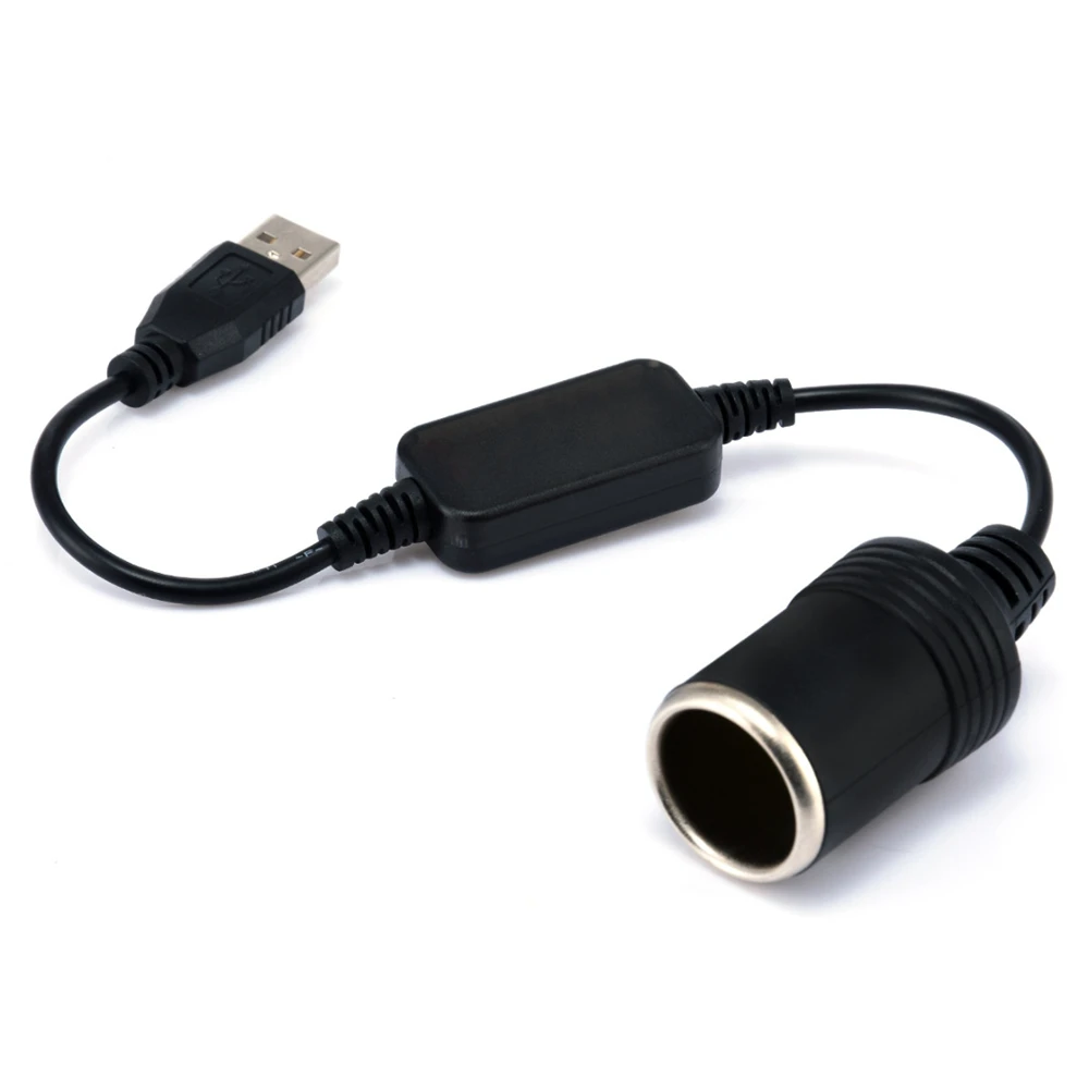 1 шт. 5 В 2 А USB 12 8 Вт гнездо для прикуривателя мужчин и женщин адаптер конвертер