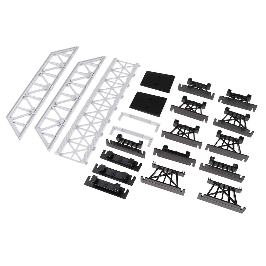 

Train Railway Scenery Decoration Bridge Model Parts for DIY Buildings Tunnel