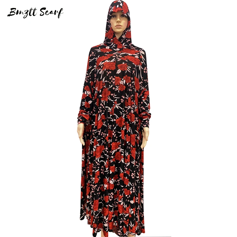 

African Long Maxi Dress Women's Leopard Print Patchwork Boubou Robe Africain Daily Evening Party Dress African Dresses BDD-24