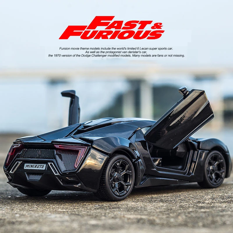 1:32 Lykan Hypersport модель автомобиля из сплава игрушки и транспортные средства быстрый