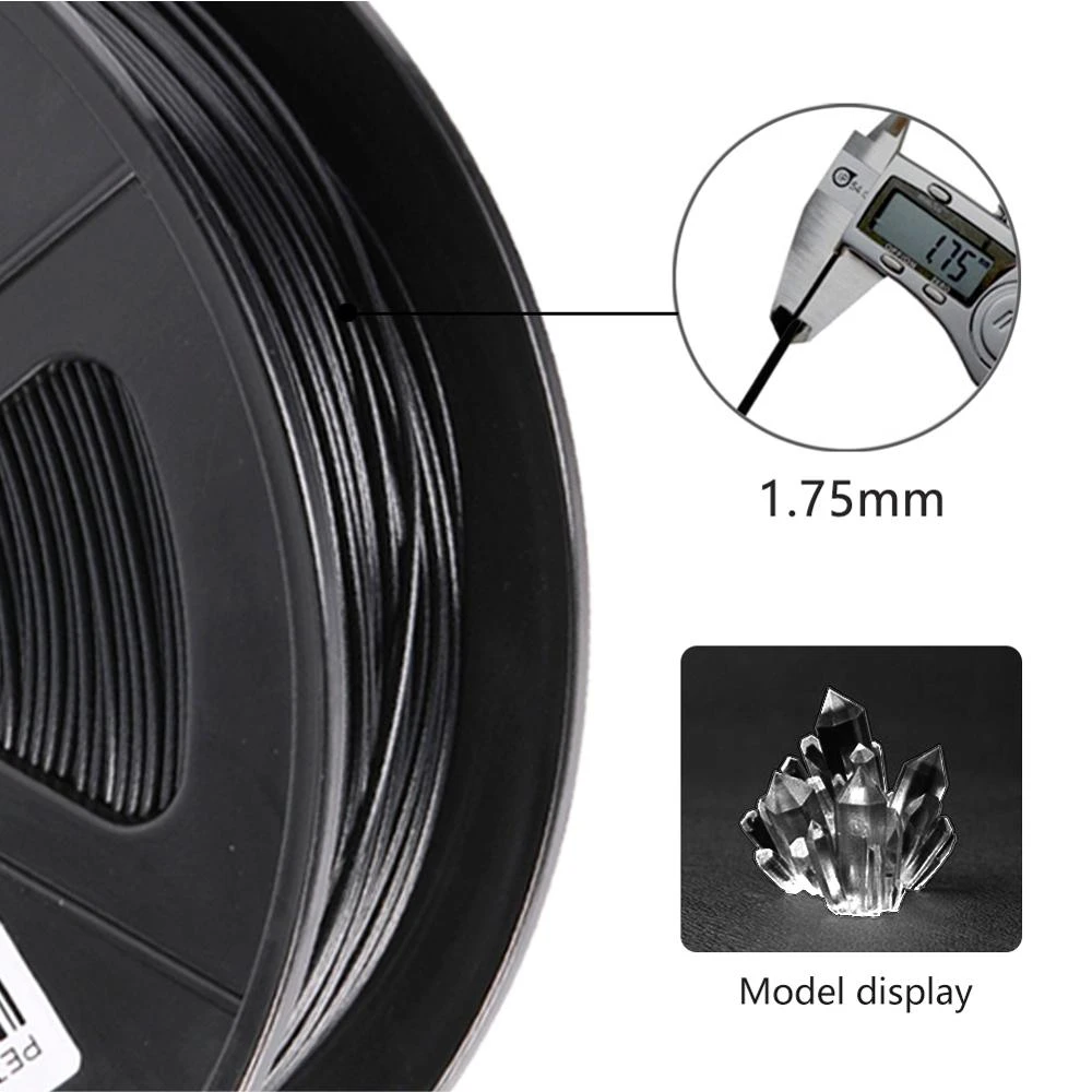 3D Printer Filament PETG пластик для 3d ручки 1KG 2.2lb 1.75mm PETG Filament NEW Plastic No-toxic Filament for DIY,Art Creation
