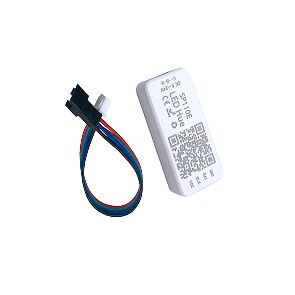 

Умный Bluetooth-контроллер SP110E, светодиодный пиксельный контроллер светильник для WS2811 WS2812B WS2813 WS2815 SK6812, полноцветная светодиодная лента RGBW
