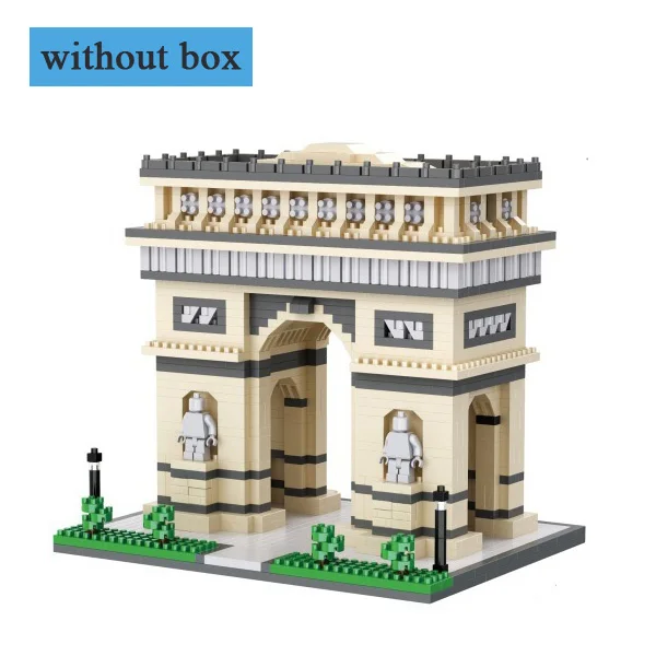 16073 without box Горячие Мини Строительные блоки Статуя Свободы brique архитектура liberty estatua liberdade freiheits статуя vrijheidsbeeld - Цвет: 16073 without box
