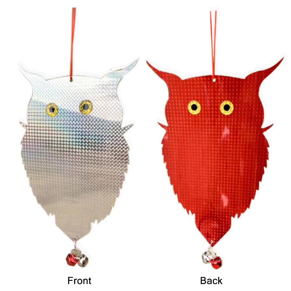 Репеллент для птиц сада на открытом воздухе подвесная искусственная сова