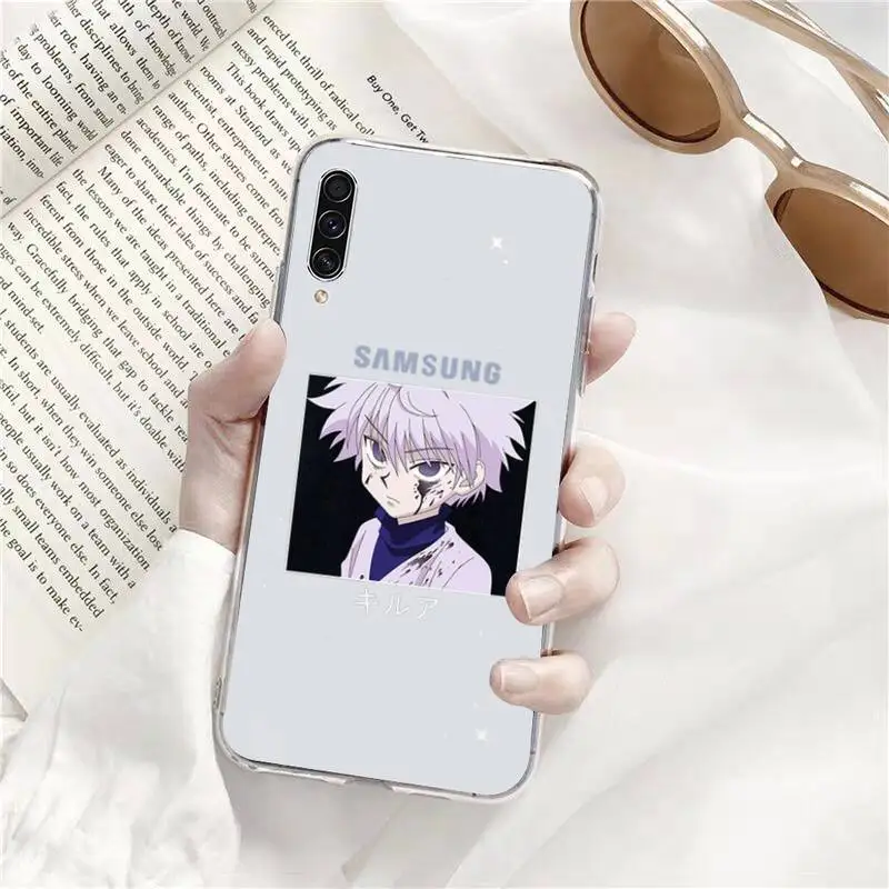 

Anime hunter x hunter Phone Case Transparent For Samsung Galaxy A71 A21s S8 S9 S10 plus note 20 ultra