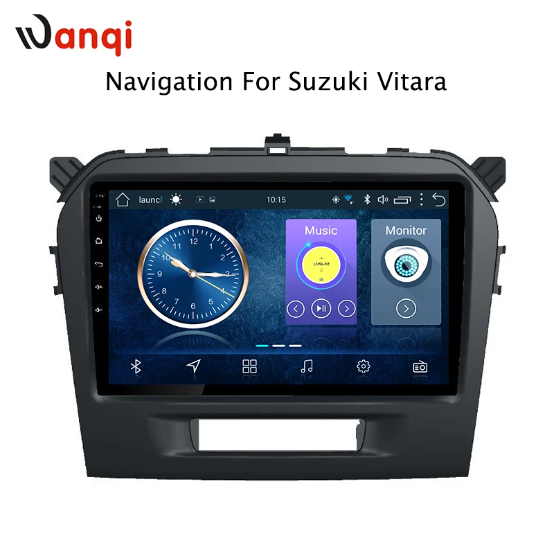 Автомобильная навигация wanqi Android 8 1 9 дюймов для Suzuki Vitara 2015-2016 поддержка RDS Wi-Fi SWC OBD2