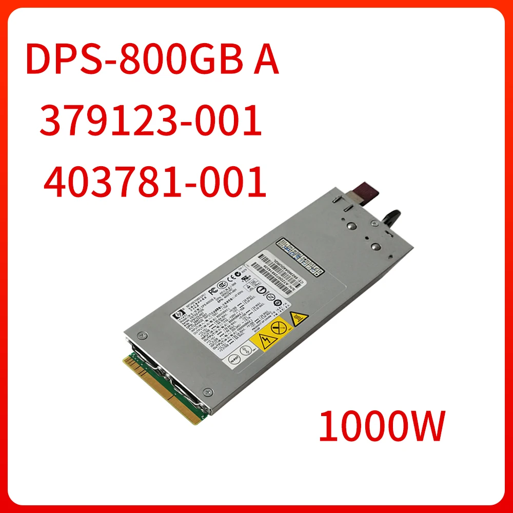 

1000W Switching Power Supply DPS-800GB A 379123-001 403781-001 For HP DL380G5 350G5 370G5 Server Power Supply Original
