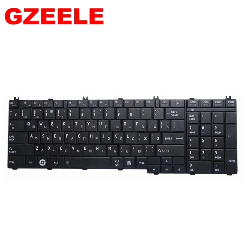 Русская клавиатура для ноутбука toshiba Satellite L670D L750 L750D L755D L770D L775 L760 L675D L655D C650D RU Макет
