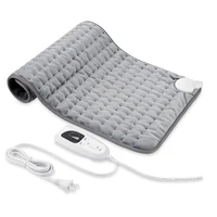 6 level electric heating pad timer for shoulder neck back spine leg pain relief winter warmer mat 75x40cm 60x30cm euusukau