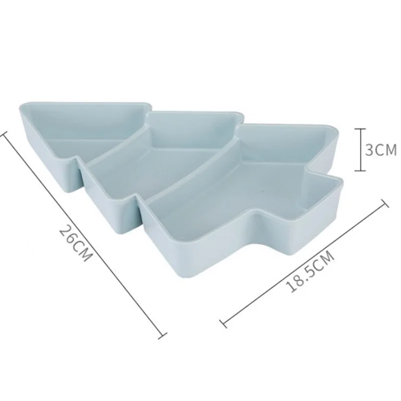 Blue Fruit Bowl Рождество с фруктами конфеты, снек Чаша Блюдо семена дыни Сухофрукты чаша для отдыха дома блюдо для закусок Пластик с держатель мобильного телефона - Цвет: Blue Fruit Bowl
