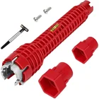 8 в 1 монтажный ключ для смесителя и раковины противоскользящая ручка двойная головка гаечный ключ инструмент снятие сантехники сверхдлинный дизайн гаечных ключей инструменты