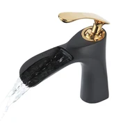 bakala hot sale basin vanity sink faucet single handle waterfall bathroom mixer deck mounted hot cold water sink faucet