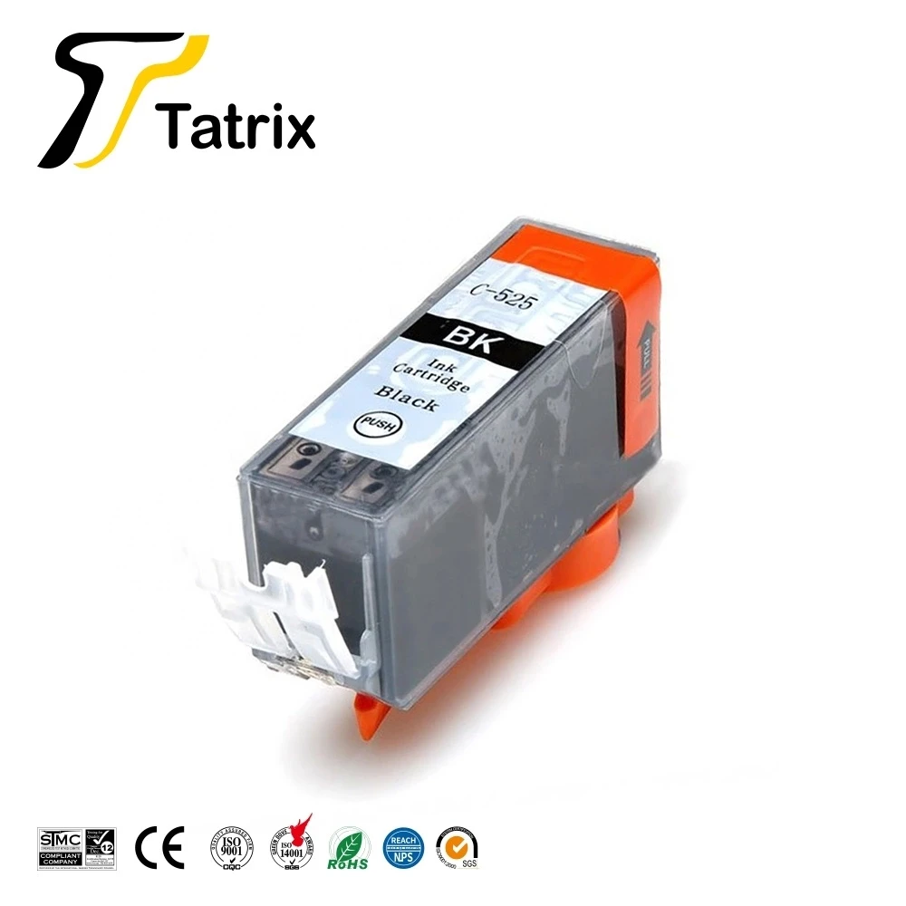 Чернильные картриджи Tatrix PGI525 PGI 525 CLI 526 для принтера Canon Pixma iP4850 ix6550 MG5150 MG5250 MG6150 MG8150