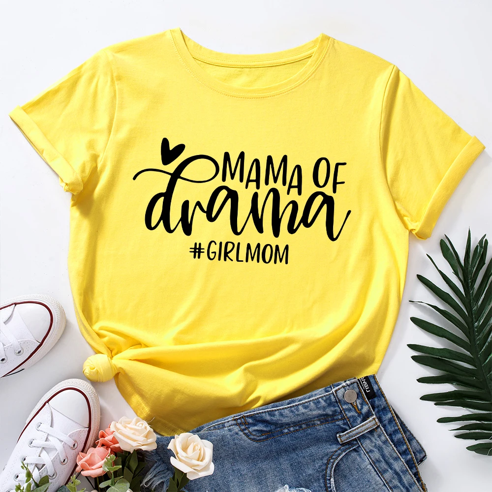 

Love Mom Mother's Day Graphic T Shirts for Women Cotton Short Sleeve Tee Female Shirt Tops Summer Casual Print Clothes Gift Girl