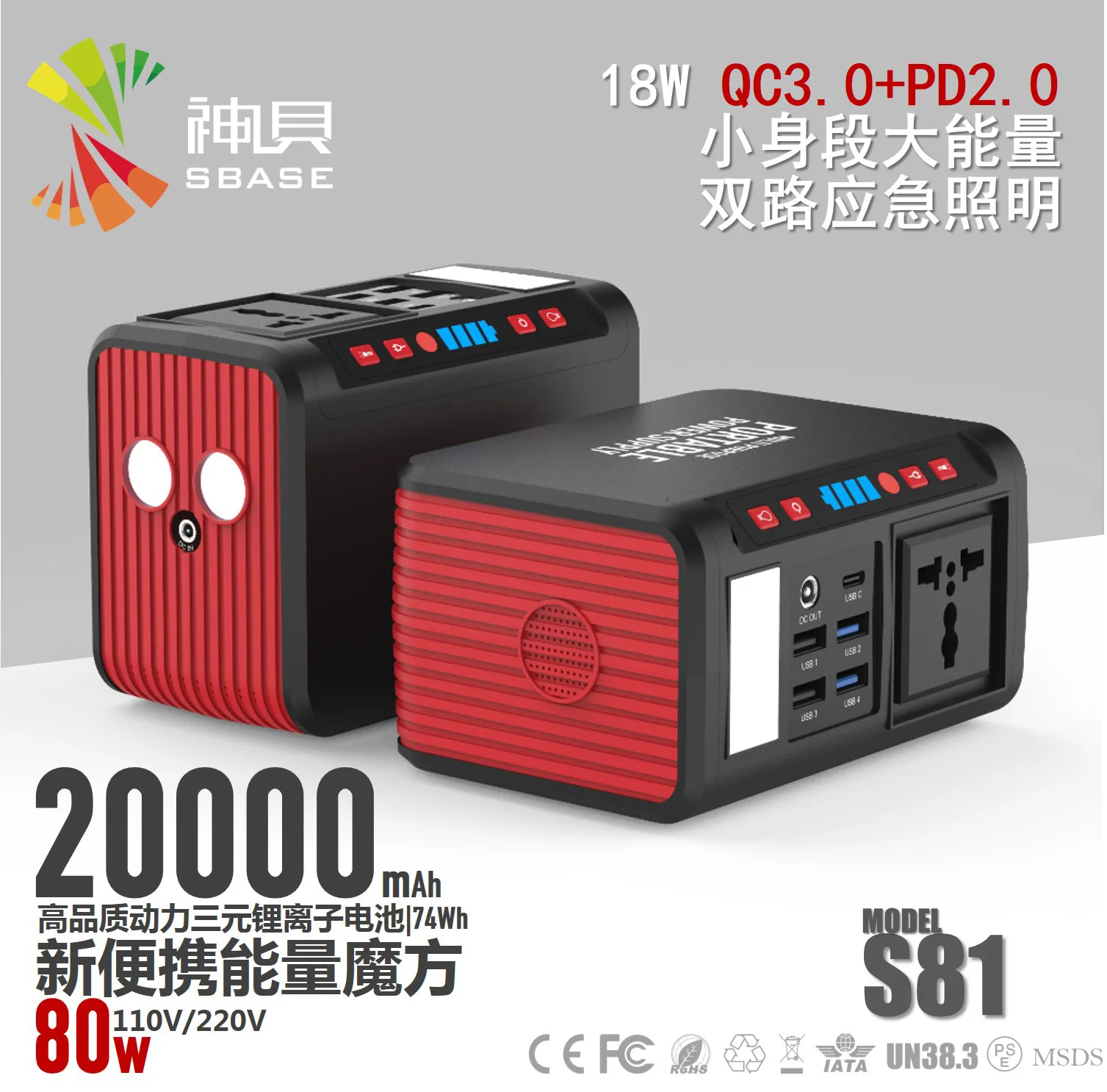 14v 80w