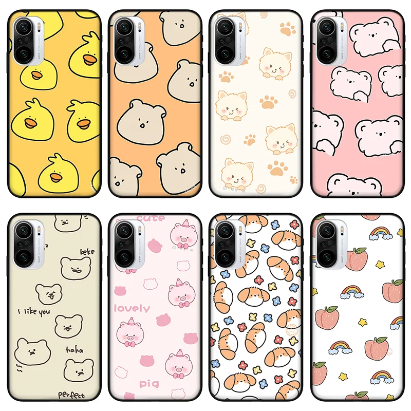 

Interesting pattern Phone Case for Xiaomi Mi 10 11 Ultra K40 Lite Pro Silicone case for Xiaomi POCO F2 F3 M3 X2 X3