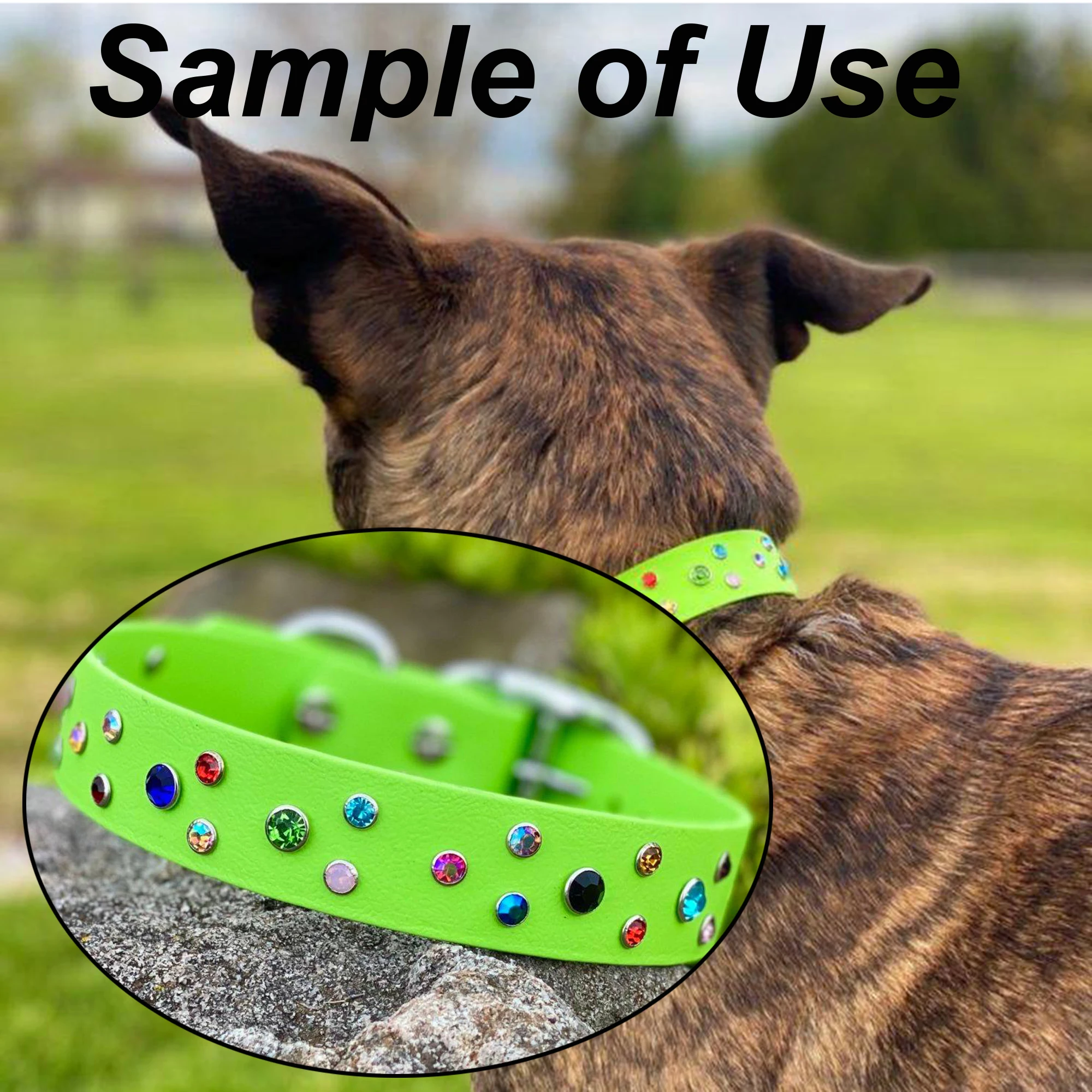 100 наборов 4 мм CZ Кристальные заклепки стразы серебристого цвета цветные для