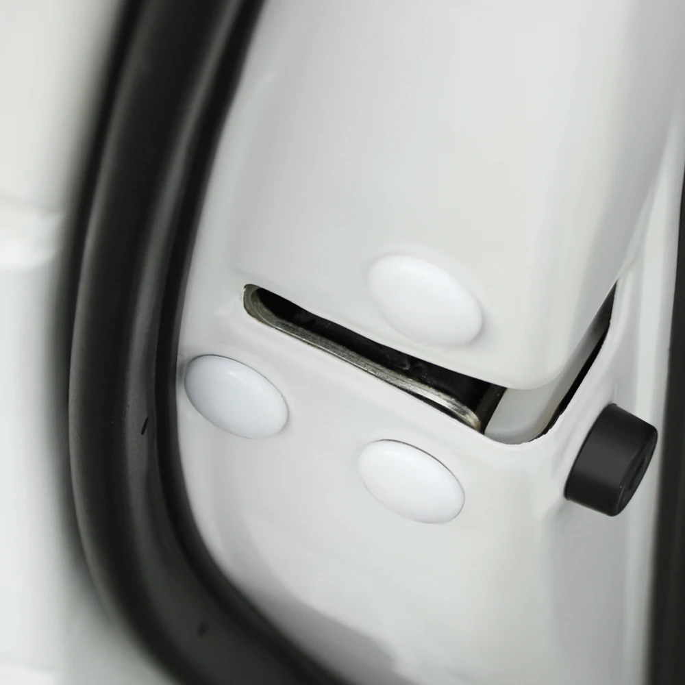 Автомобильный Дверной замок Защитная крышка винта наклейка для Mercedes Benz A B C E S CLA CLS