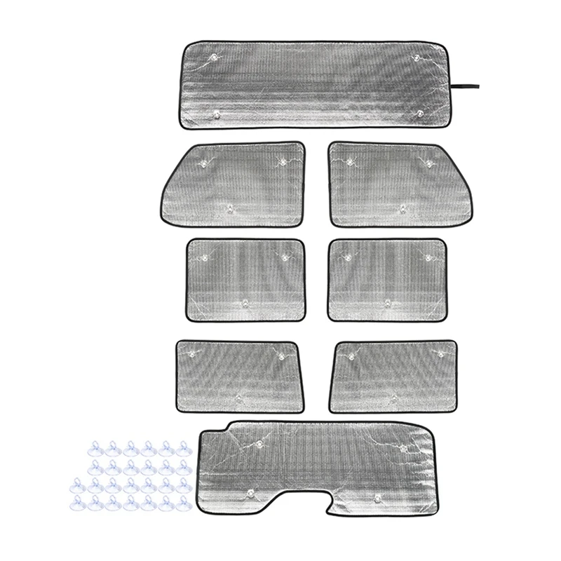 

Windshield Sunshade Sun Shade for Jeep Wrangler JL 2018-2021 4-Doors Heat Shield Windshield Sun Visor Mat