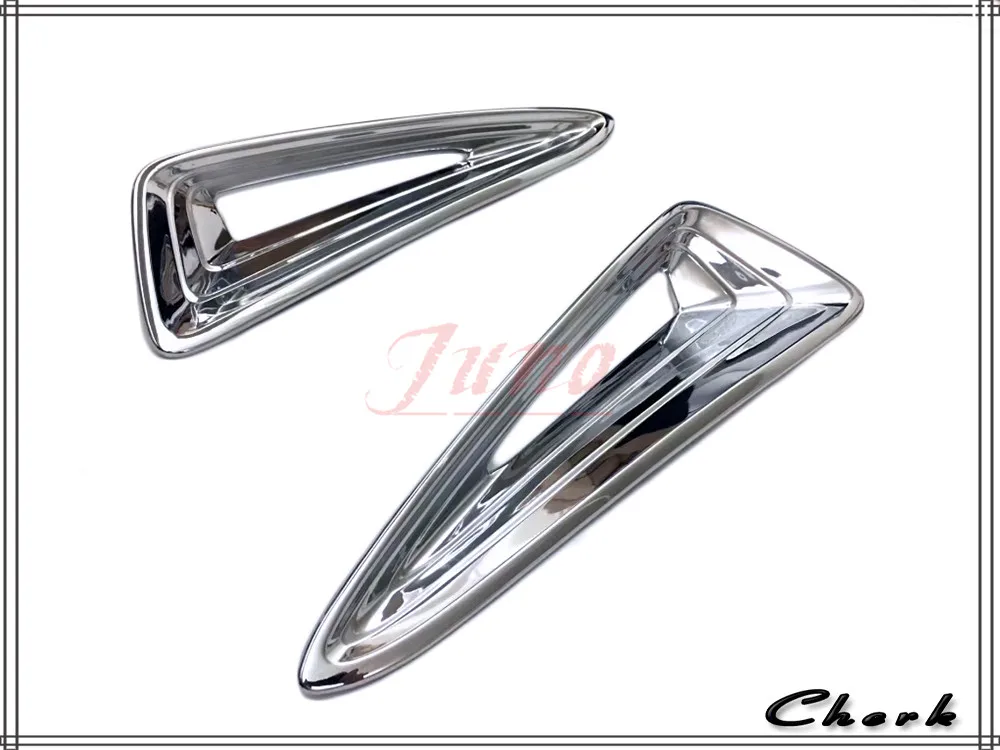 2 шт. внешняя передняя противотуманная фара накладка ABS для Toyota C-HR CHR 2016-2017 |