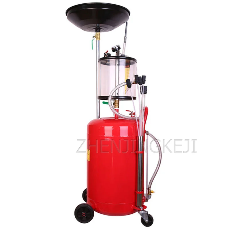 

80L Vacuum Oil Pump Waste Oil Pump Pneumatic Pumping Oil Car Beauty Shop Oil Change Pick Up The Waste Oil Drum Measuring Cup