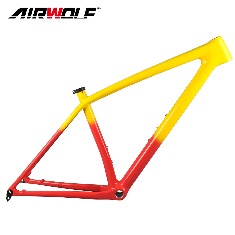 

AIRWOLF Boost Mtb Frame 29er BSA Internal Cable Thru Axle 148*12mm Seatpost 30.8mm XC T1100 Carbon Mountain Bike Frameset S M L